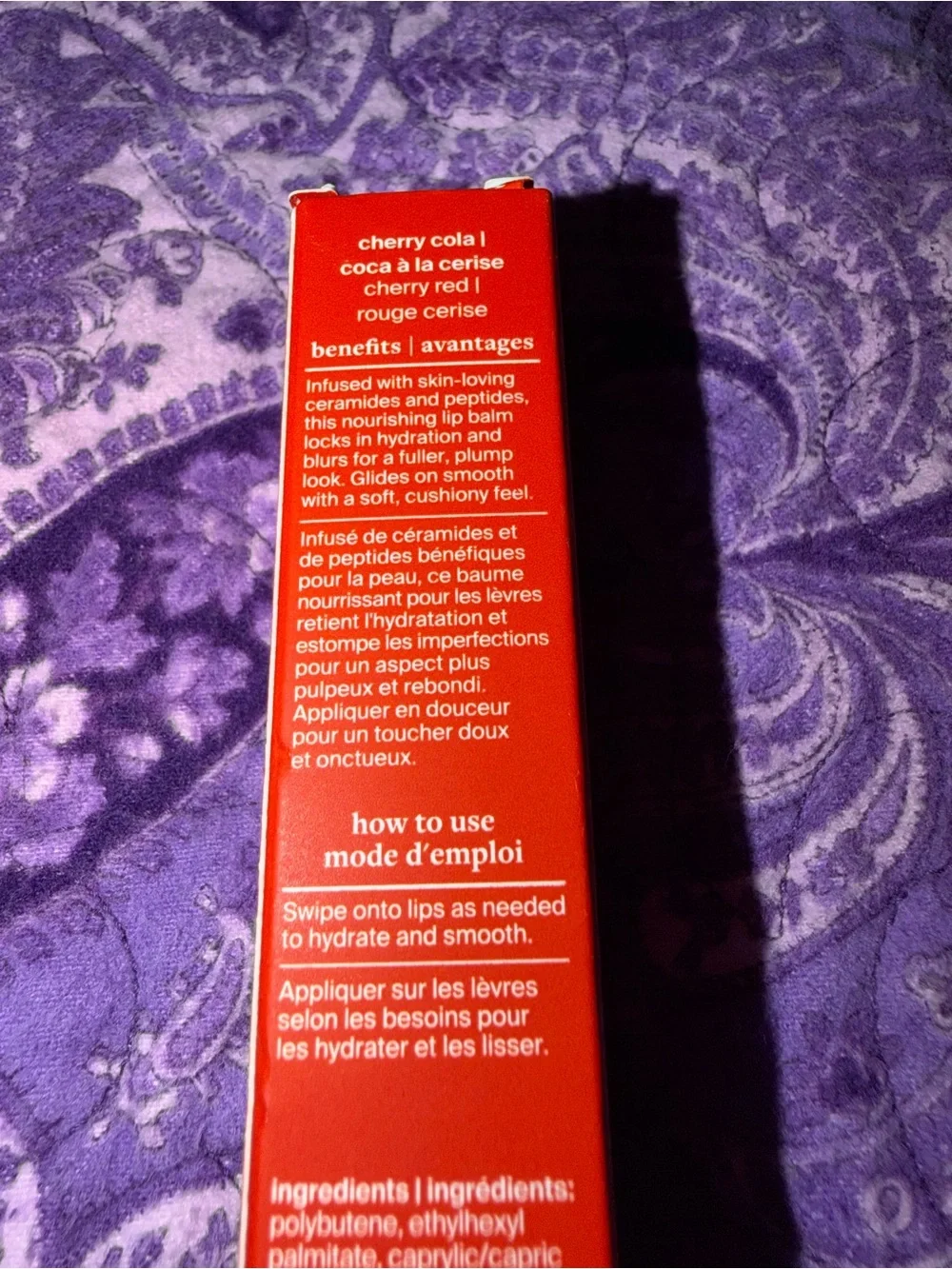 Cocokind x Ollipop Cherry Cola Ceramide Lip Blur Balm